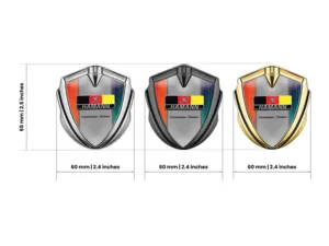 Hamann Emblem Metall Abzeichen Renn Look Glanz Finish